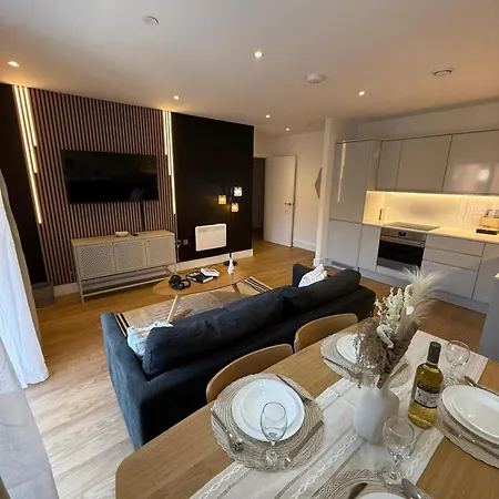 Apartment Stylish Two Bedroom - Two Bathrooms - Balcony - Fast Wifi 405sw Birmingham